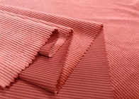 180GSMサーモンピンクの赤い色を作る100%のポリエステル コーデュロイの生地の枕