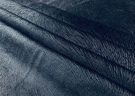 210gsm贅沢なビロードの生地/ビロードの布の物質的な孔雀の穀物色