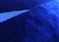 250GSMプラシ天のおもちゃの生地は/静かにプラシ天の織物のゆがみロイヤル ブルー色を編みました