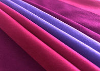 170GSMスポーツのための伸縮性がある92%ポリエステル印刷の生地はピンクの紫色を身に着けています