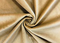 240GSM家の織物のための柔らかいオリーブ色の黄色いビロード材料100%のポリエステル