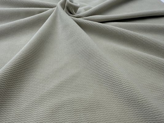 210-280gsm マイクロエラスティックベルベットポリエステル生地、ドレスに最適