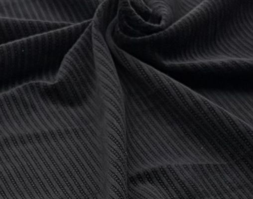 210-280gsm マイクロエラスティックベルベットポリエステル生地、ドレスに最適