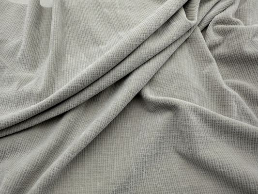 210-280gsm マイクロエラスティックベルベットポリエステル生地、ドレスに最適