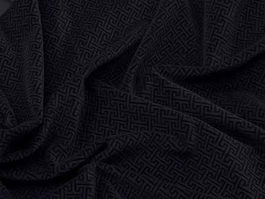 マイクロエラスティックベルベットポリエステル生地 ドレスに最適