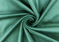 家の織物の緑のための240GSM柔らかさ100%のマイクロ ポリエステル生地/マイクロ ビロードの生地